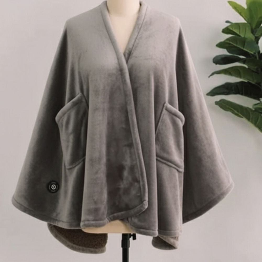 Berkshire Soft Gray Women's Poncho